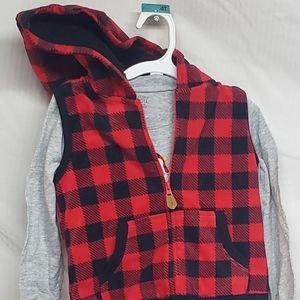 Two 3 piece Carters 4T Outfits